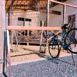ロードバイク用の自転車スタンド設置開始