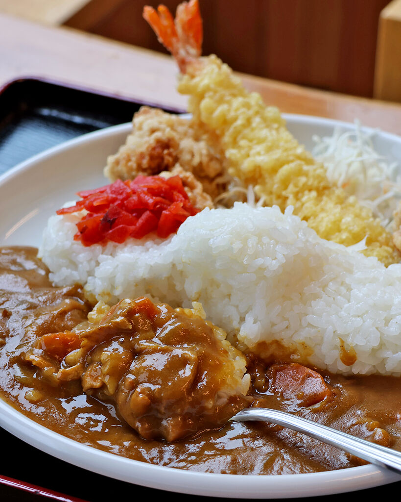 三河沢ダムカレー 1,100円