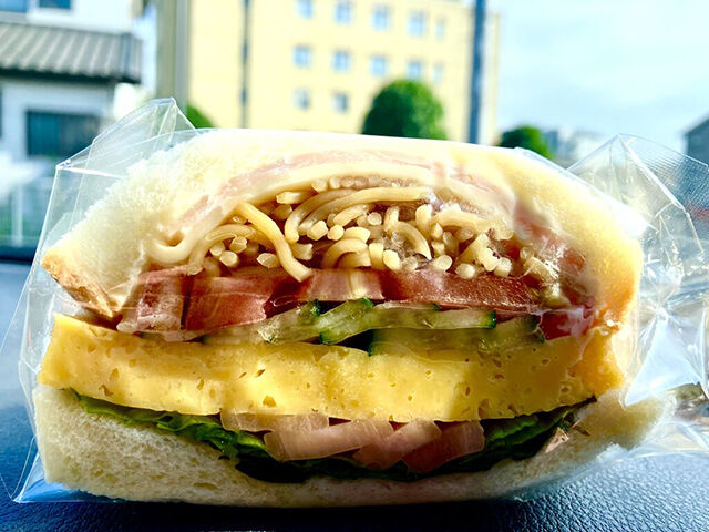 【栃木市】食べれば納得★岩下の新生姜入り冷やし中華サンドイッチ！(eat me sandwich)