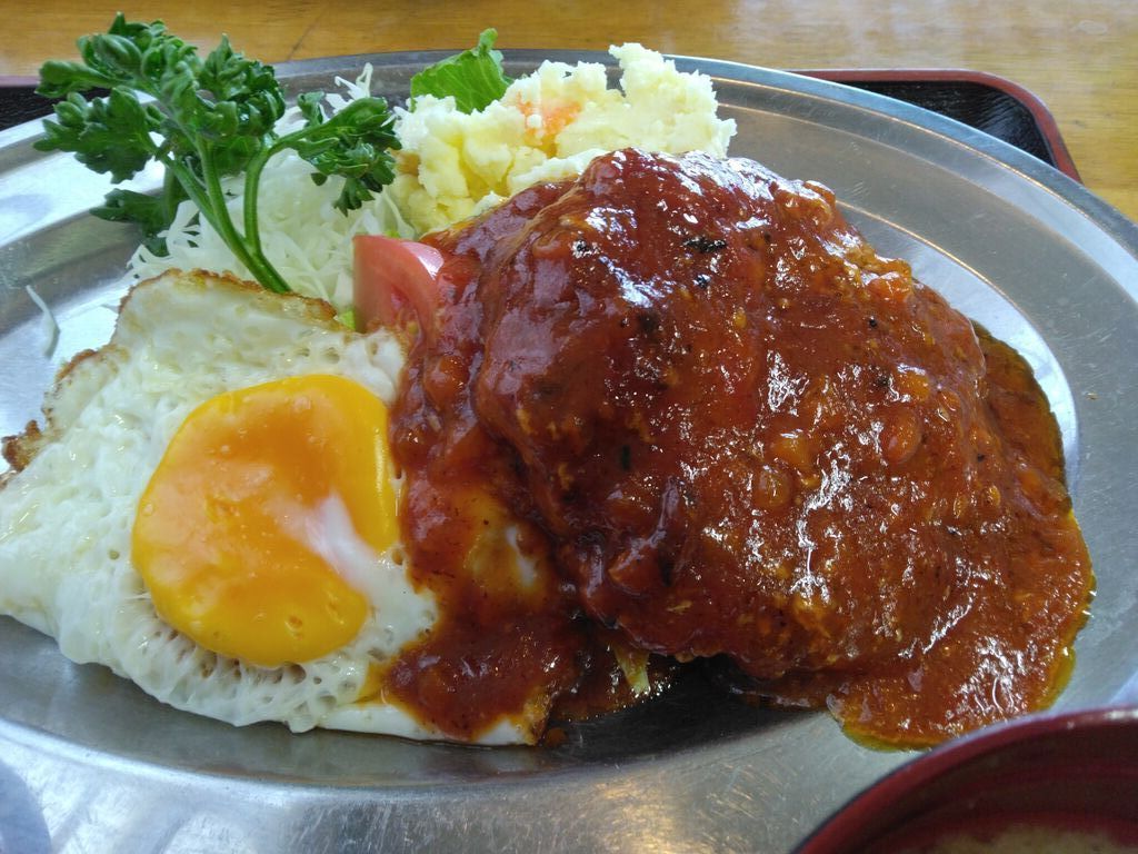 【小山市】懐かしさ☆感じる食堂の手作りハンバーグ♪（思川食堂）