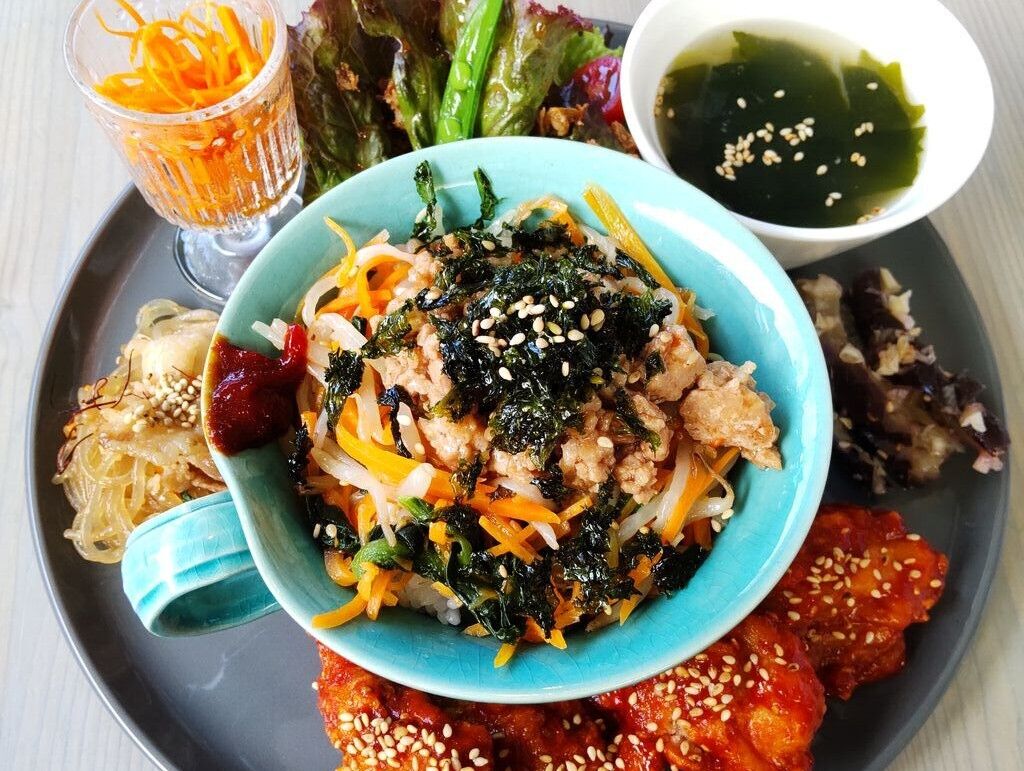 【鹿沼市】金曜限定ご褒美ランチ☆華やか韓国プレート（Maco Cafe）