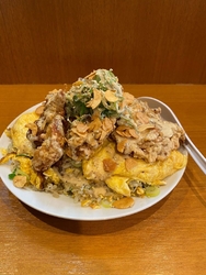 釜川沿いの炒飯...