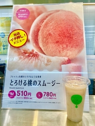 今が旬の桃のス...