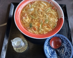 手延べうどんが...