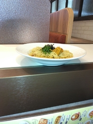 娘がウニパスタ...