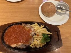 ランチタイムに...