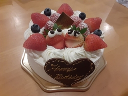 娘の誕生日ケー...