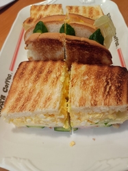 夜訪問しました...