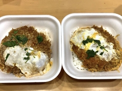 かつ丼の梅と竹...