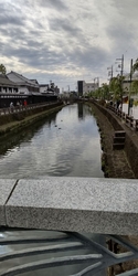 栃木市の巴波川...