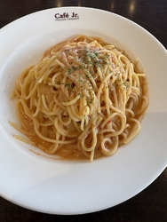 同僚とランチで...