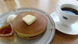 ホットケーキの...