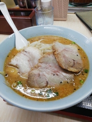 味噌ラーメンと...