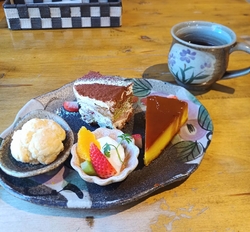 「いちごと抹茶...