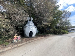 入り口の手作り...