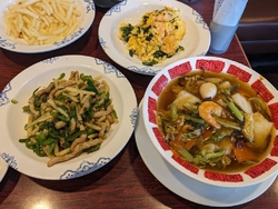 エビと玉子の炒...