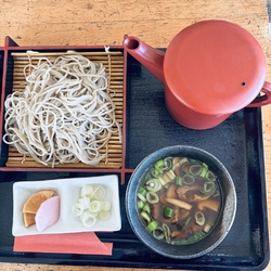 おいしいお蕎麦...