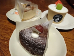 今回はケーキの...