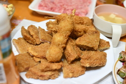 揚げ物が食べた...
