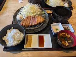 お店の前に駐車...