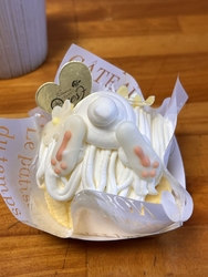 自宅にお土産を...