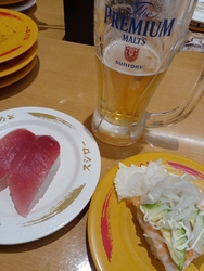 久しぶりのスシ...