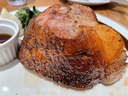 肉をガツンと食...