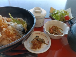 天丼が食べたく...