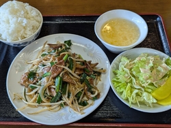 ランチタイムに...