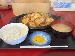 ランチを食べに...