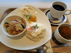 ランチをしまし...