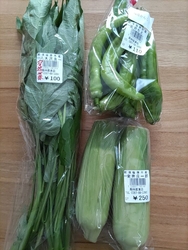 新鮮な野菜を求...