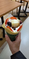 クレープがどう...