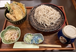 お蕎麦が食べた...