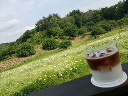 サイクリングで...