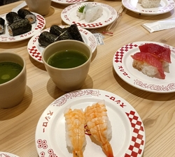 年の最後にスシ...