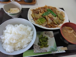 週１回はランチ...