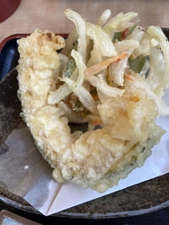 天もりそばを注...