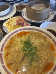 家族でランチに...