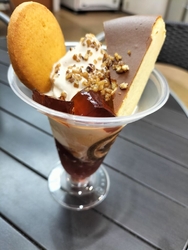 ランチの後に甘...