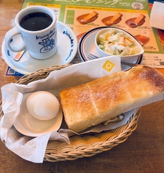 平日のモーニン...