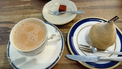 妹と2人でお茶...