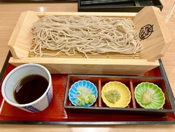 先月からお蕎麦...