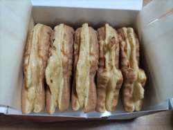 お土産に粒あん...