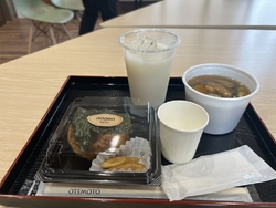 味噌おにぎりと...