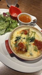 ランチでチキン...