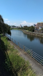 幸橋近くから眺...