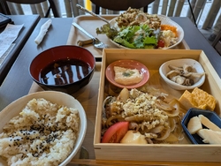 ランチをいただ...
