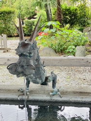 太平山神社から...