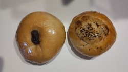 ベーグルを買い...